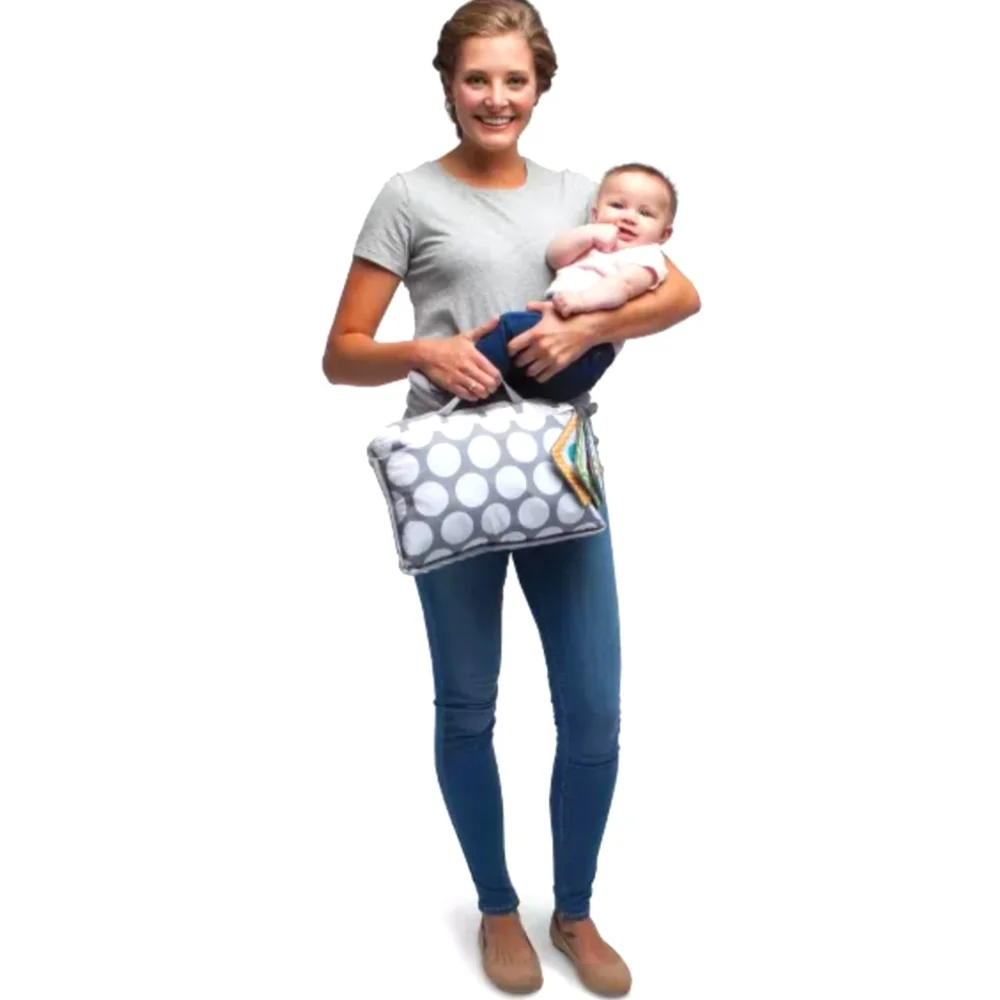 GUC Boppy Preferred Shopping Cart Cover - Gray Dots - Picture 11 of 16